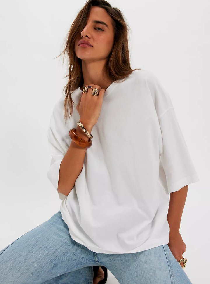 Perfect Oversized Tee - White
