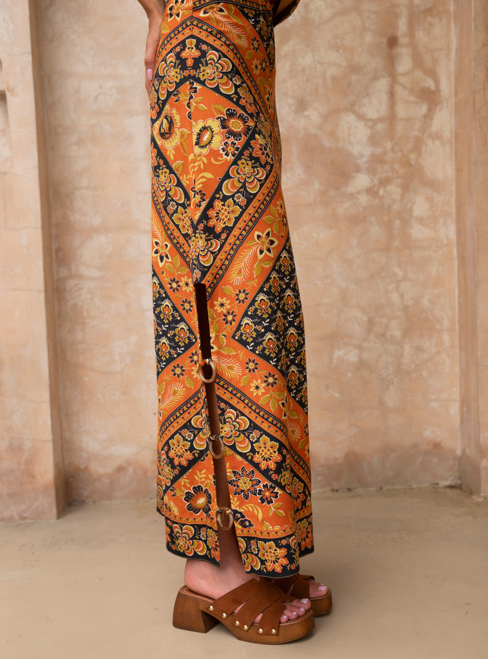 Whitney Skirt - Saffron