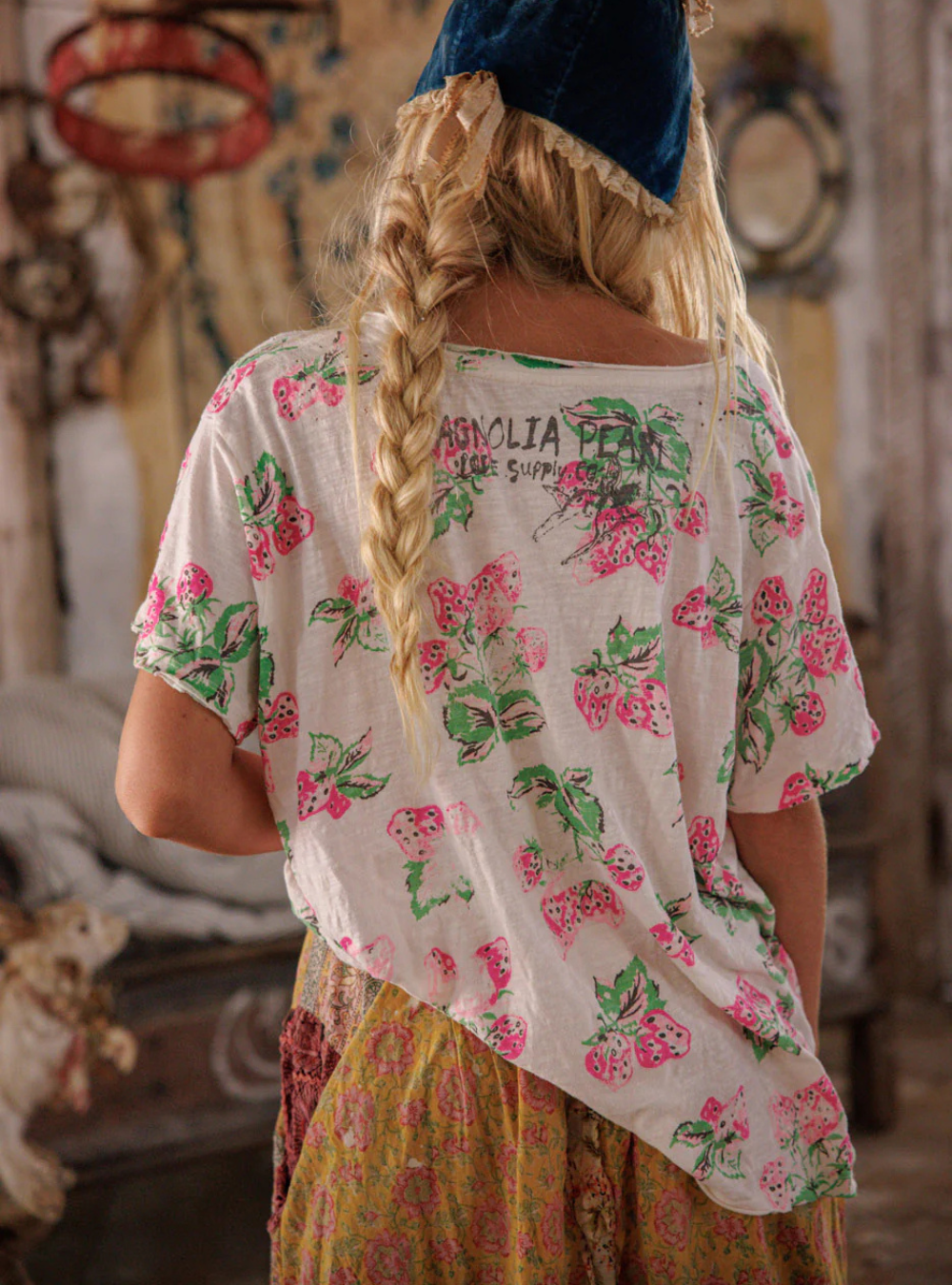 Magnolia Pearl Berry Little Archer Tee 2552 - Wild Strawberries