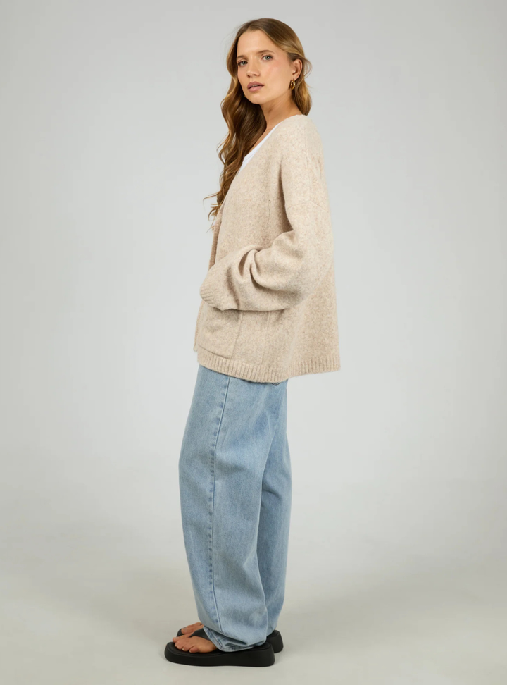 Willow Knit Cardigan - Oat