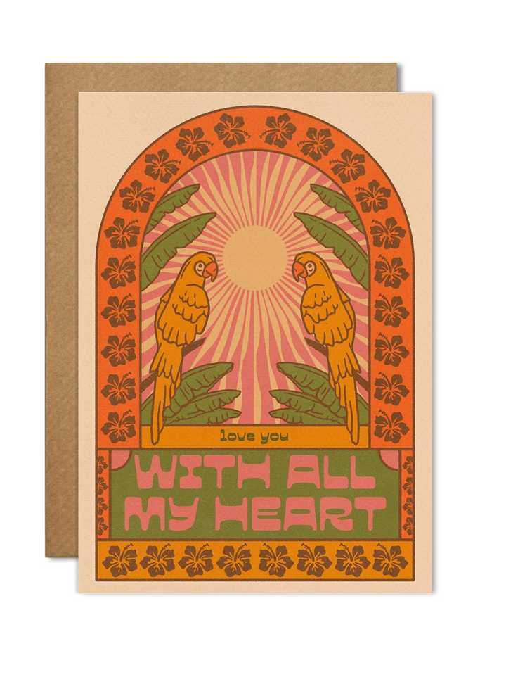 With All My Heart Card