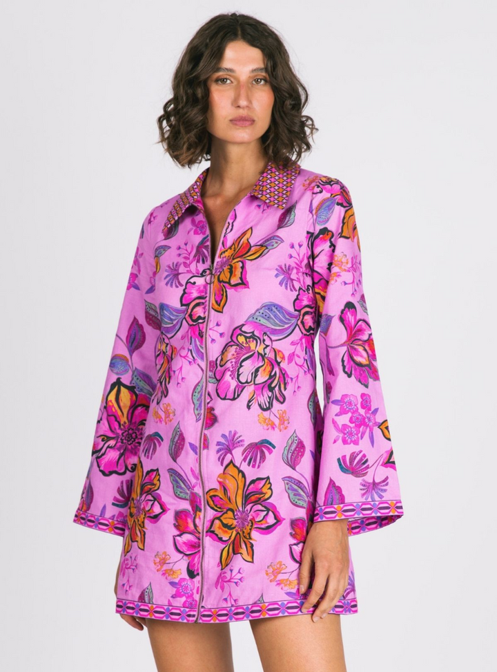 Wonderland Mini Dress - Orchid