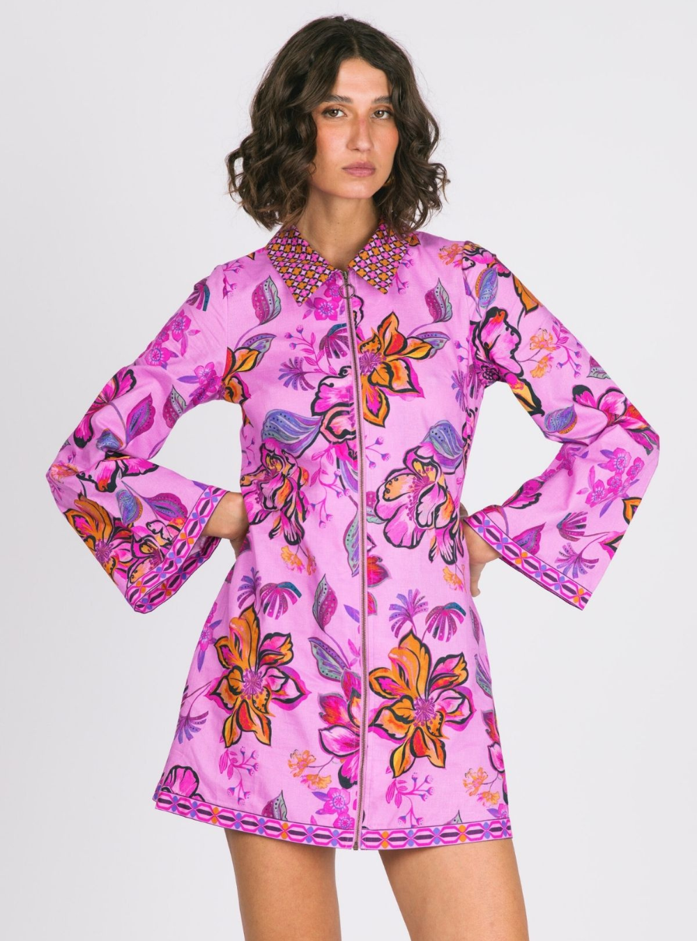 Wonderland Mini Dress - Orchid