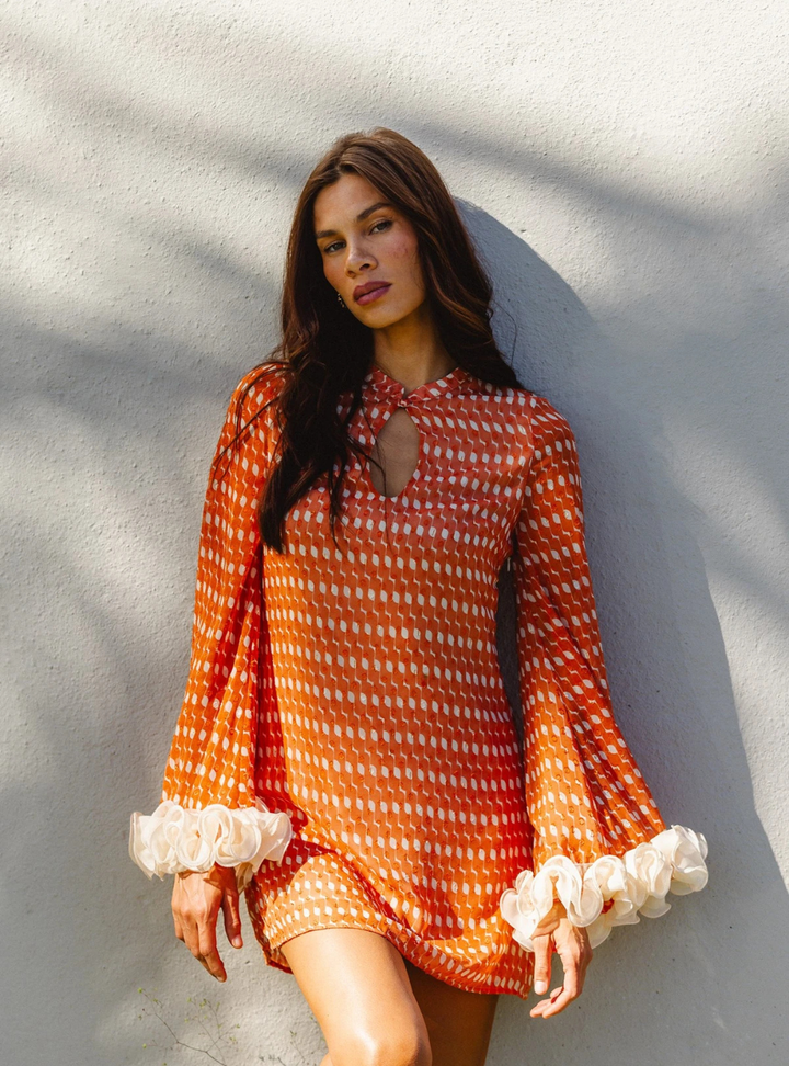 Yas Mini Dress - Ochre
