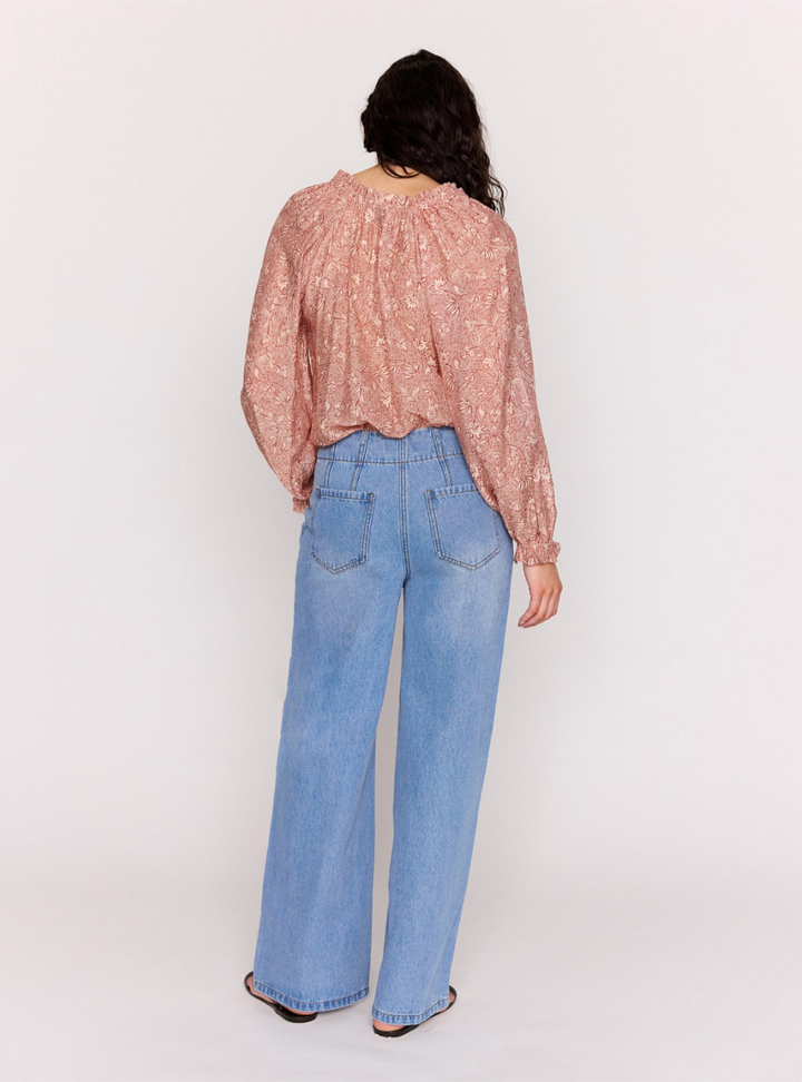 Yasmin Blouse - Boho Floral