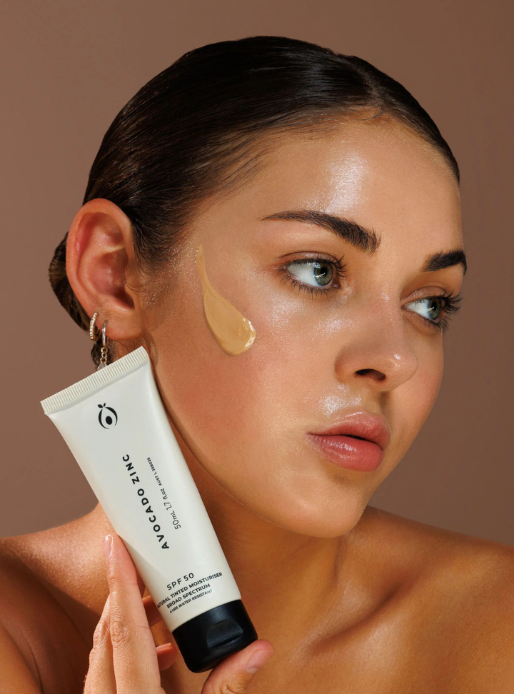 SPF 50 Natural Tinted Moisturiser - Light-Medium