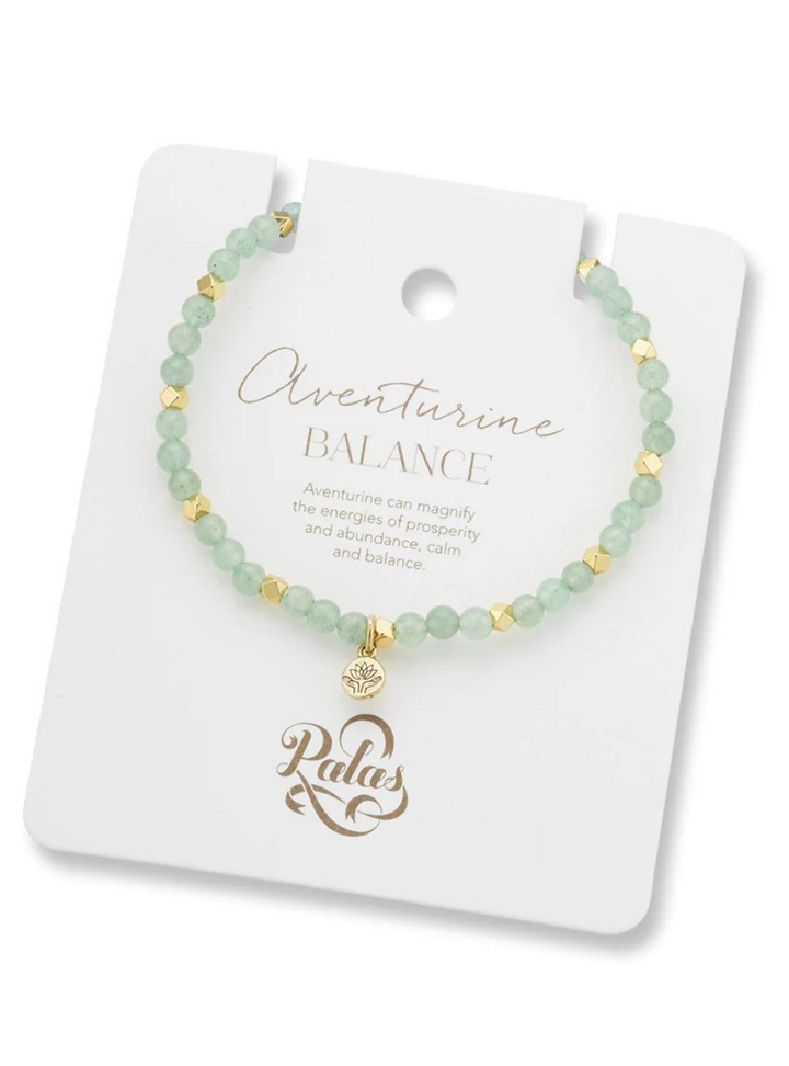 Aventurine - Aura of Gold Gem Bracelet