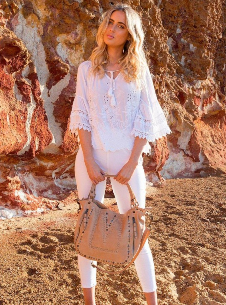 Mila Tote - Camel