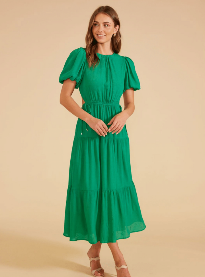 Eleanor Midi Dress - Green