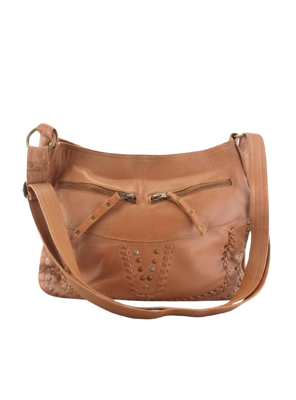 Evie Crossbody - Cognac