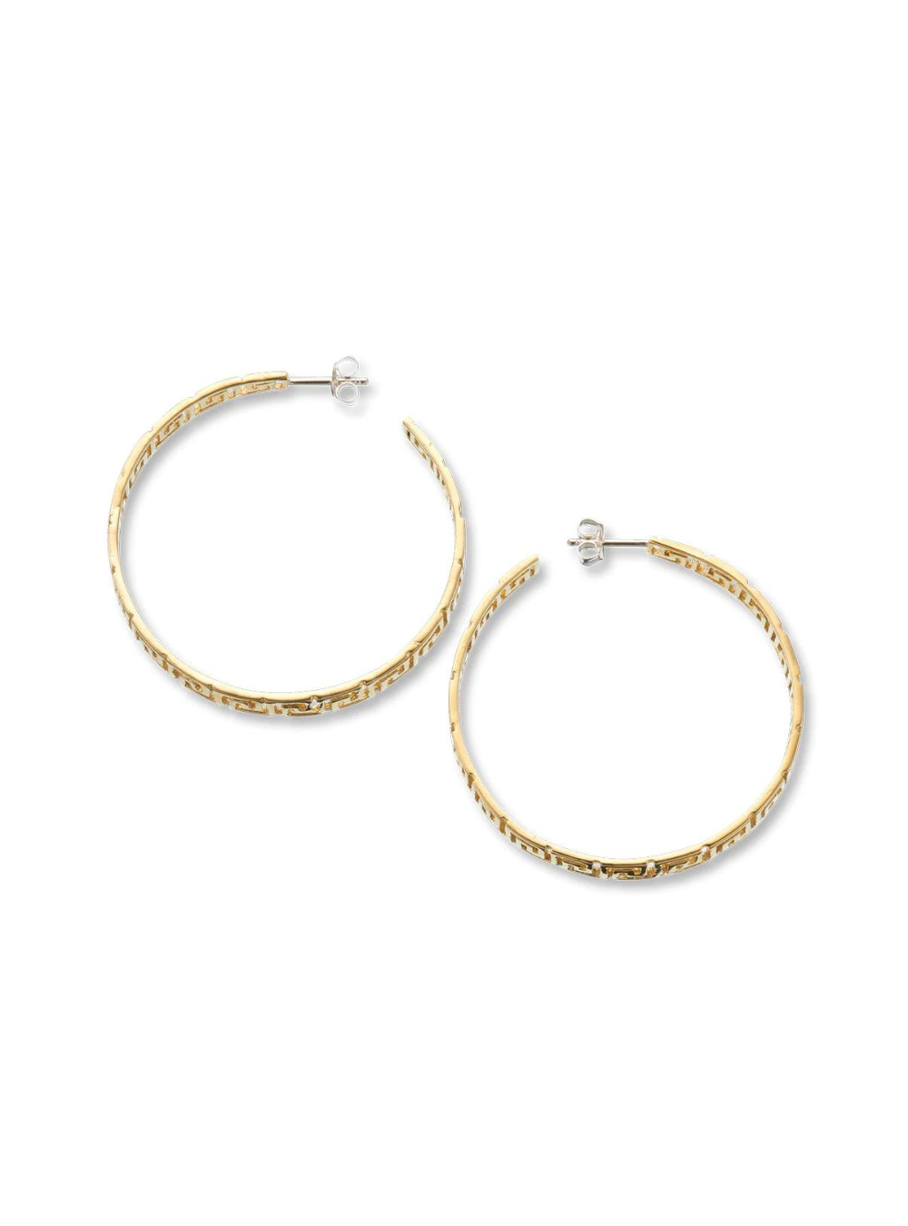 Paros Greek Key Hoop