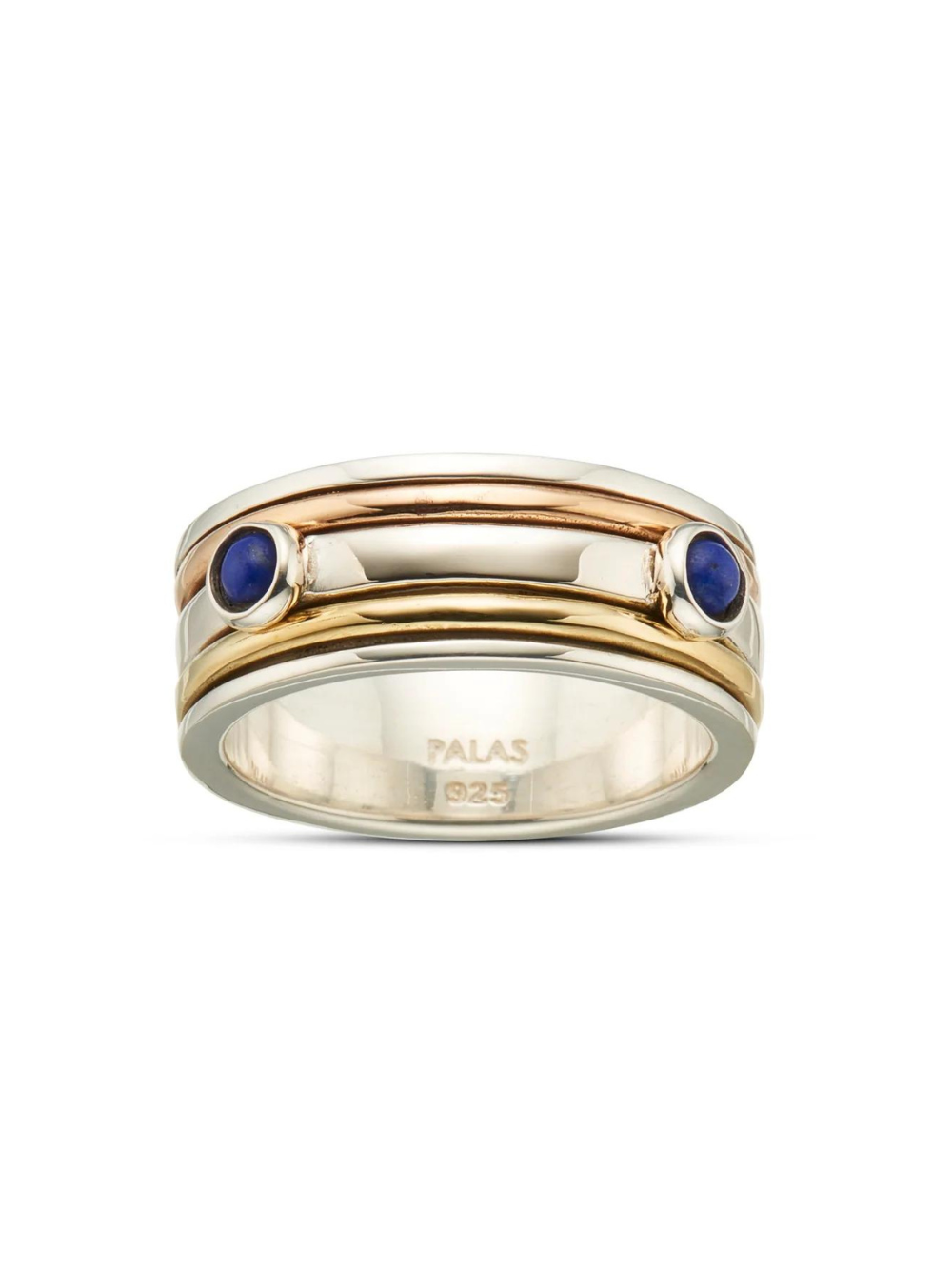 Creativity Lapis Lazuli Meditation Spinning Ring