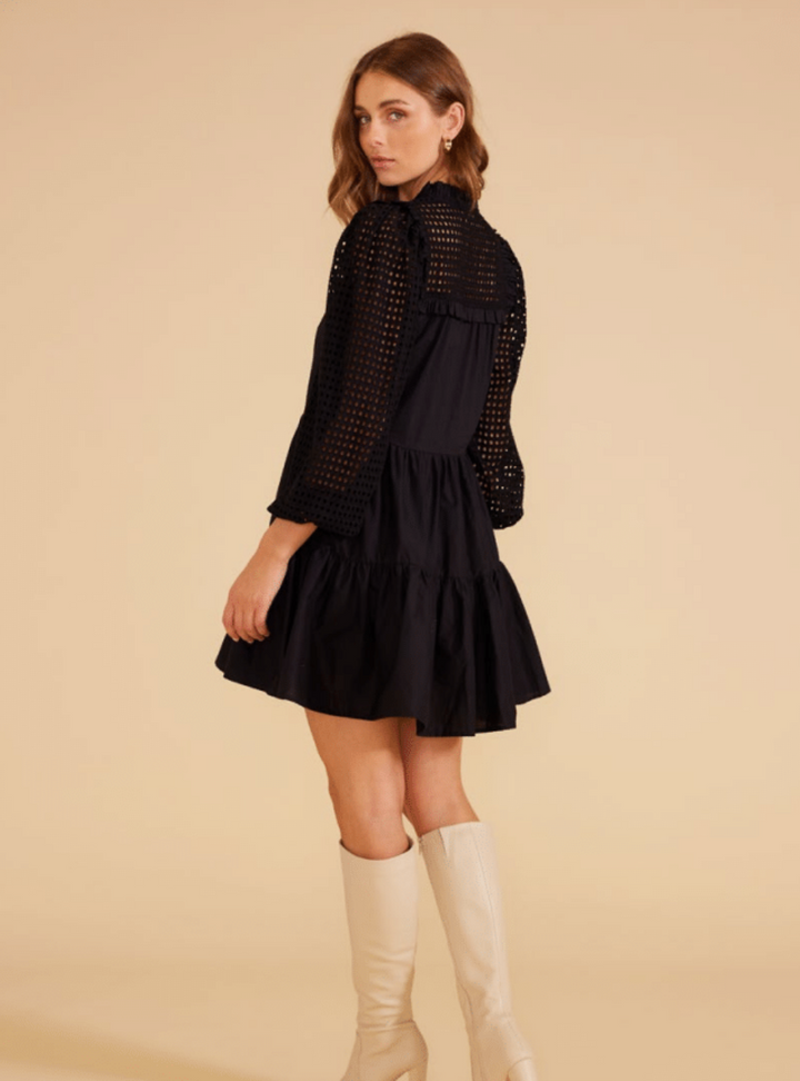 Lucia Mini Dress - Black