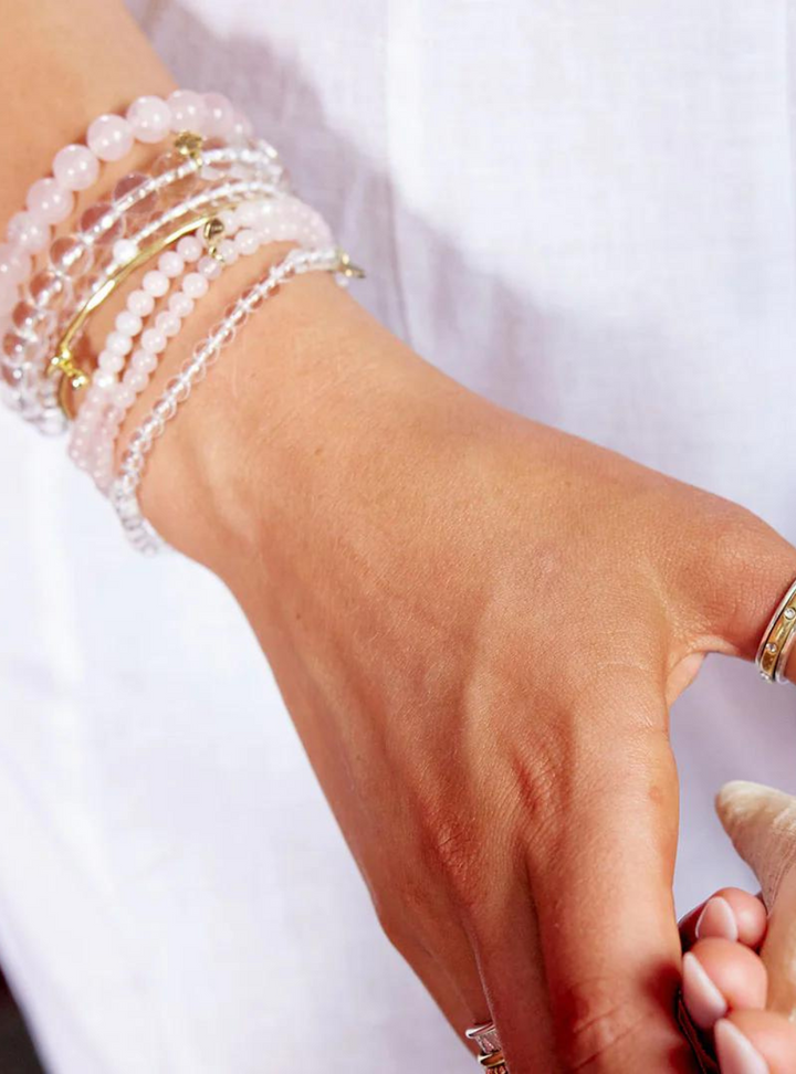 Rose Quartz Healing Gem Bracelet